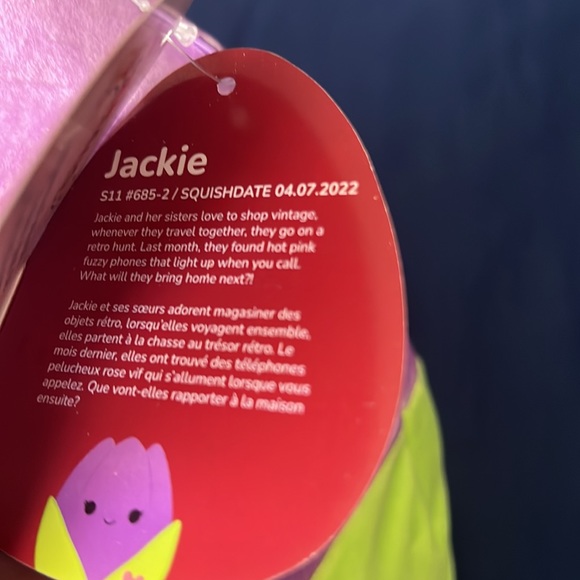 Jackie the Tulip Squishmallow - Picture 4 of 4